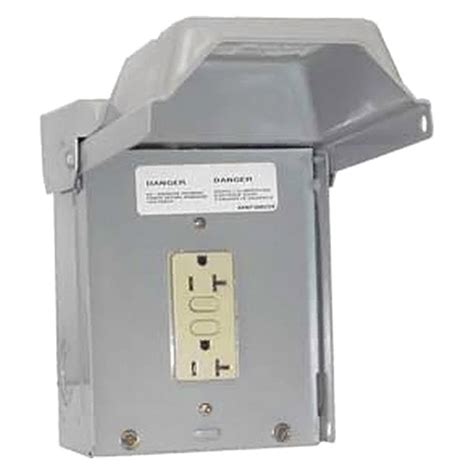 20 amp outlet box